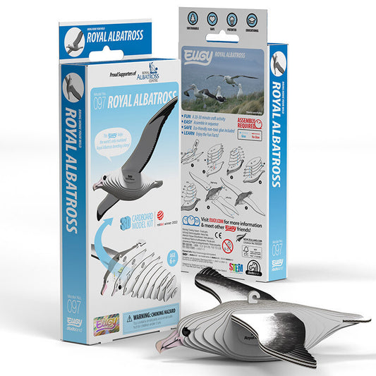 Eugy 3D Albatross Craft Kit Model No. 097 by Brainstorm