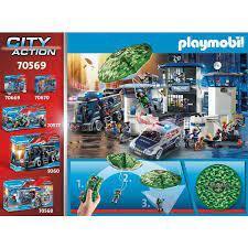 Playmobil 70569 City Action Police Parachute Search 4+