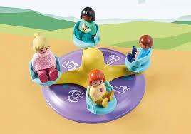 Playmobil 1.2.3 Number-Merry-Go-Round Play Set 71324 12m+