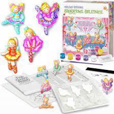 Glitter Ballerina Mould & Paint By 4M
