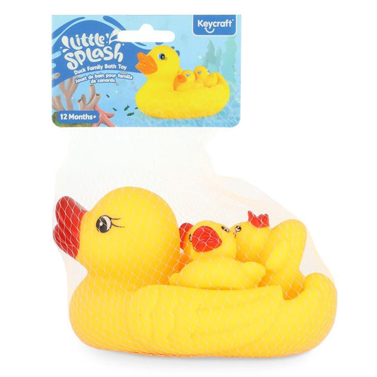 Duck Family Bath Toy Set of 4 Bath Squirters from 12m+