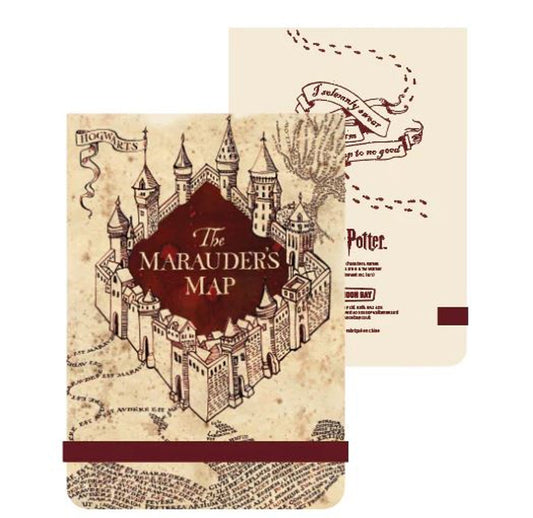 Harry Potter Marauder's Map Pocket Notebook