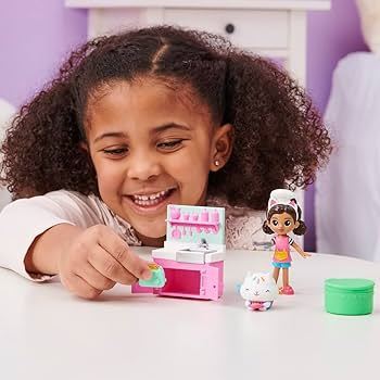 Gabby's Dollhouse Gabby's Lunch & Munch Kitten Play Set 3+
