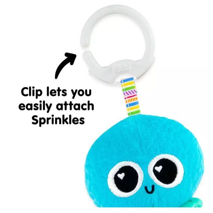 Lamaze Sprinkles the Jellyfish Clip & Go Baby Soft Toy From 0+