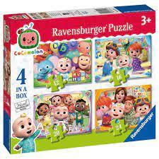 Cocomelon 4 in a Box Jigsaw Puzzle by Ravensburger From 3+