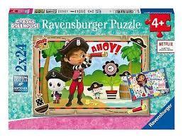 Gabby's Dollshouse 2x24 Piece Jigsaw Puzzle 4+