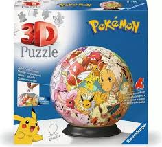 3D Puzzle 72pc Pokemon Ball Puzzle by Ravensburger