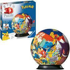 3D Puzzle 72pc Pokemon Ball Puzzle by Ravensburger