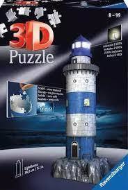Lighthouse Light Up 3D Puzzle, 216pc by Ravensburger