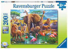 Exotic Safari 200 Piece Jigsaw Puzzle 8+ By Ravensburger