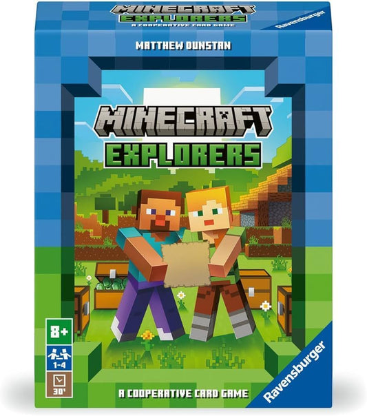 Minecraft Explorers Card Game 8+ Cooperative Play
