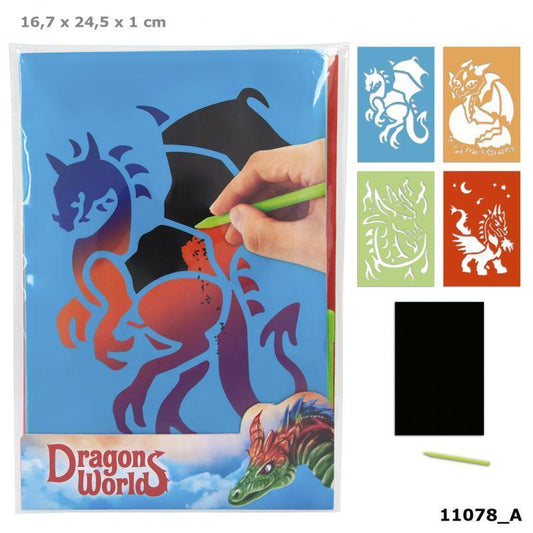 Dino World Magic Scratch Cards Dragons by Depesche 11078_A