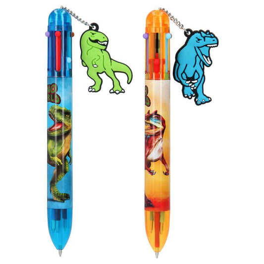 Dino World Multi-pen Ball Pen 6 Colours 411384_A1