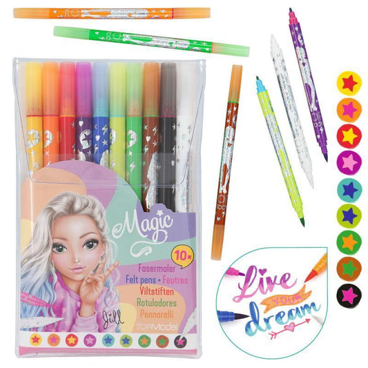 TOPModel Magic Double Marker Felt Pens 411398_A1  6+
