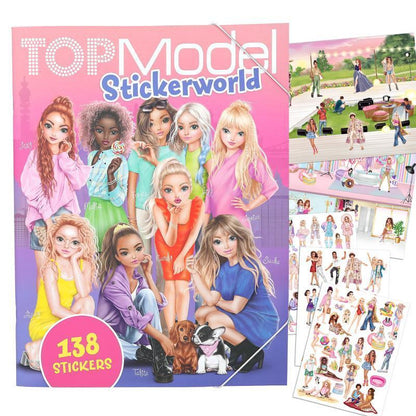 TOPModel Stickerworld Sticker Book By Depesche 412702_A 6+