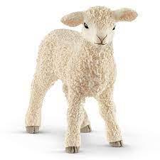 White Lamb Farm Animal by Schleich Toys 13883