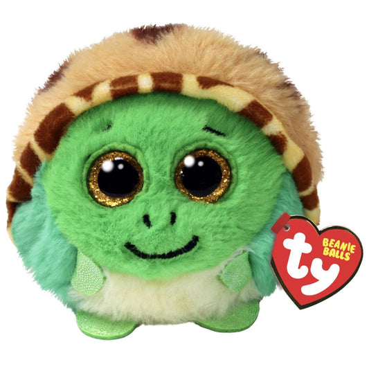 Cruiser The Turtle 8cm Ty Beanie Puffies Balls Toy DOB April 7