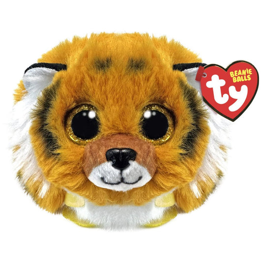 Clawsby The Tiger 8cm Ty Beanie Puffies Balls DOB October 27