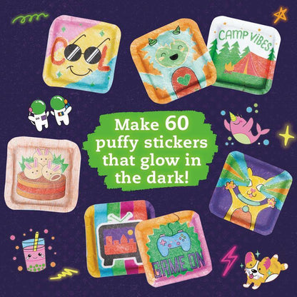 Make Your Own Glow-in-the-Dark Puffy Stickers by Klutz 6+