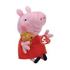 Peppa Pig 18cm TY Beanie Babies Plush Soft Toy 46128 0+
