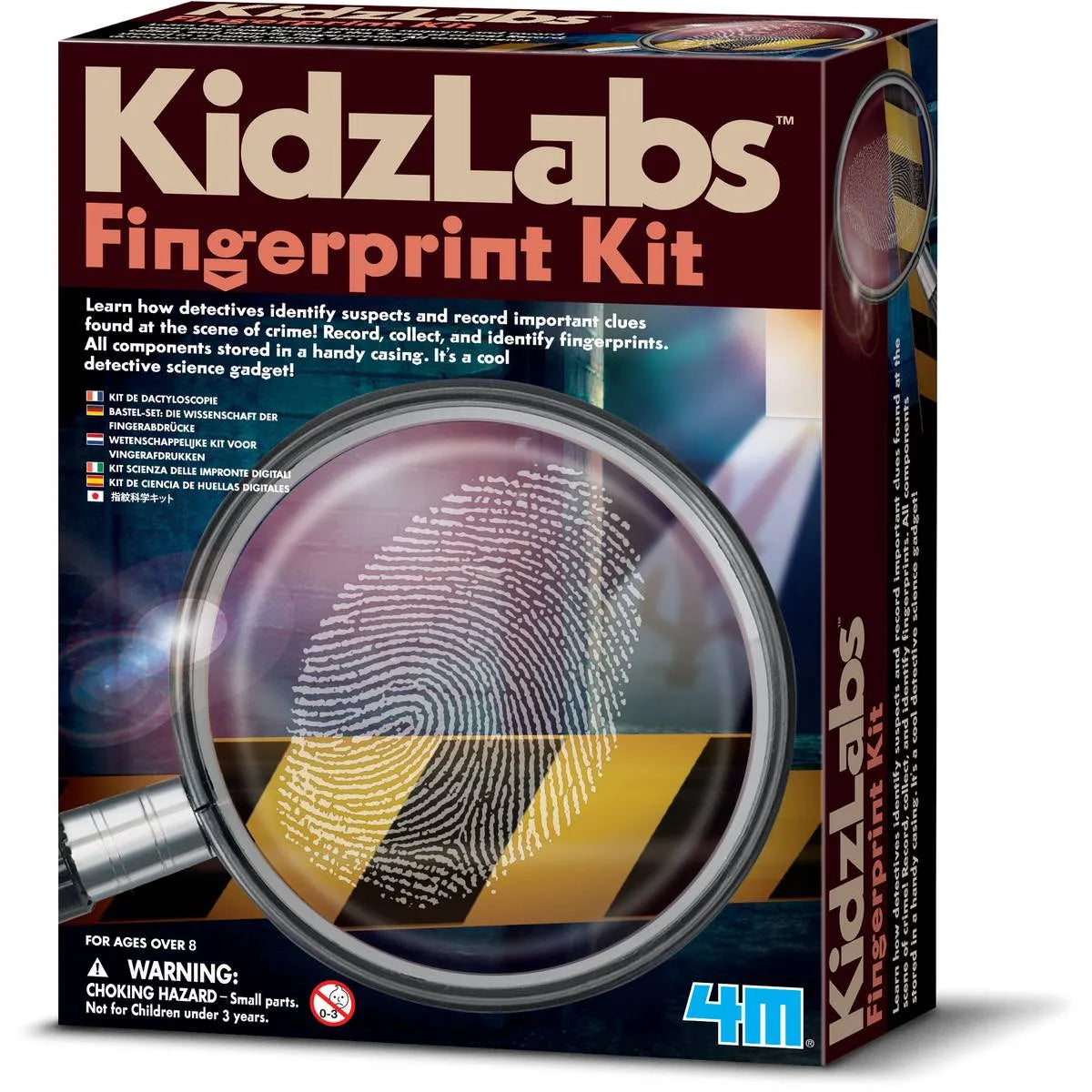 Fingerprint Kit Detective Science Set by 4M