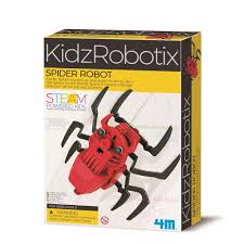 KidsRobotix Spider robot kit by STEM 4M 8+