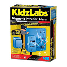KidsRobotix Magnetic Intruder Alarm by STEM KidzLabs 4M 5+