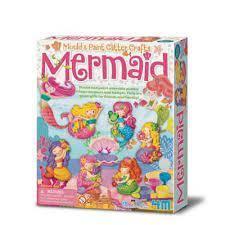 Mould and Paint Glitter Mermaid by 4M 3526