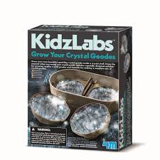 Grow Your own Crystal Geodes by Kidzlabs 4M 10+