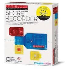 Logiblocs Secret Recorder Kit STEAM Spy Tech by 4M 406808