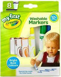 Crayola 8 First Washable First Markers Pens