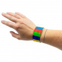 Rainbow Snap Band Bracelet 3+