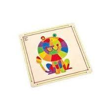 King of the Jungle Sand Art Wooden Craft Kit 3+