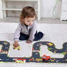 Wooden City Road Puzzle For Car and Vehicle 3+ Fun