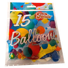 Pack of 15 Party Balloons