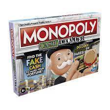 Monopoly Cash Decoder Board Game 8+ by Hasbro