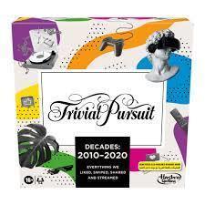 Trivial Pursuit Board Game Decades 2010 - 2020 by Hasbro 16+