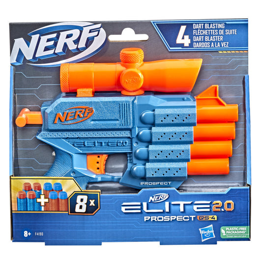 Nerf Elite 2.0 Prospect QS-4 Blaster 8+