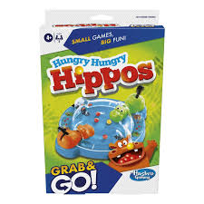Hungry Hungry Hippo Grab and Go by Hasbro Games 4+