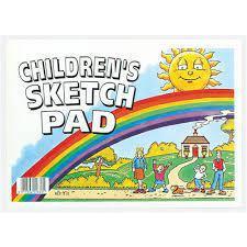 A4 Plain Paper Sketch Pad 40 Sheets 80gsm