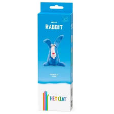 Hey Clay Rabbit air-dry clay Kit 3+