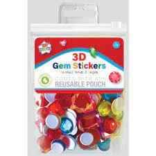 Kids Create 3D Gem Stickers 3+