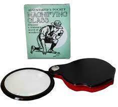 Adventurer's Mini Fold Away Magnifying Glass 3+
