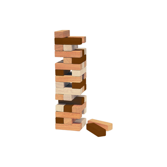 Mini Wooden Jerico Retro Game of Jenga by House Of Marbles 3+