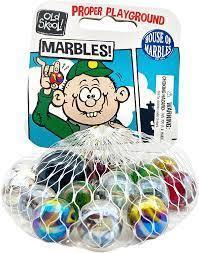 Old Skool Net Bag of Marbles by House Of Marbles 3+