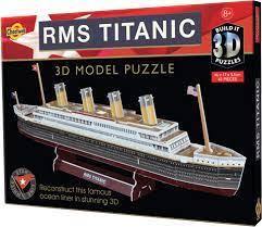 Build It 3D Titanic Model Jigsaw Puzzle by Cheatwell Games 8+