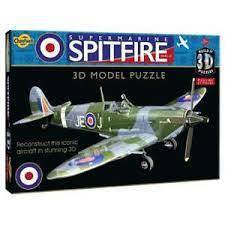 Build It 3D Spitfire Plane Jigsaw Puzzle by Cheatwell Games