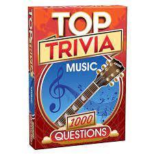 Top Trivia Card Game - Music 14+