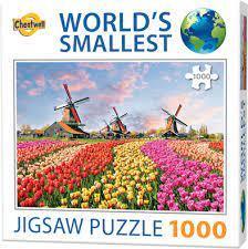 Worlds Smallest Dutch Windmills 1000 Piece Jigsaw Puzzle