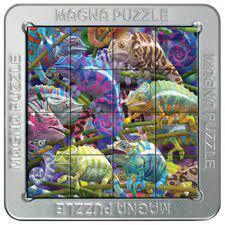 Optillusion Chameleons 3D Magna Puzzle 8+ by Cheatwell Games
